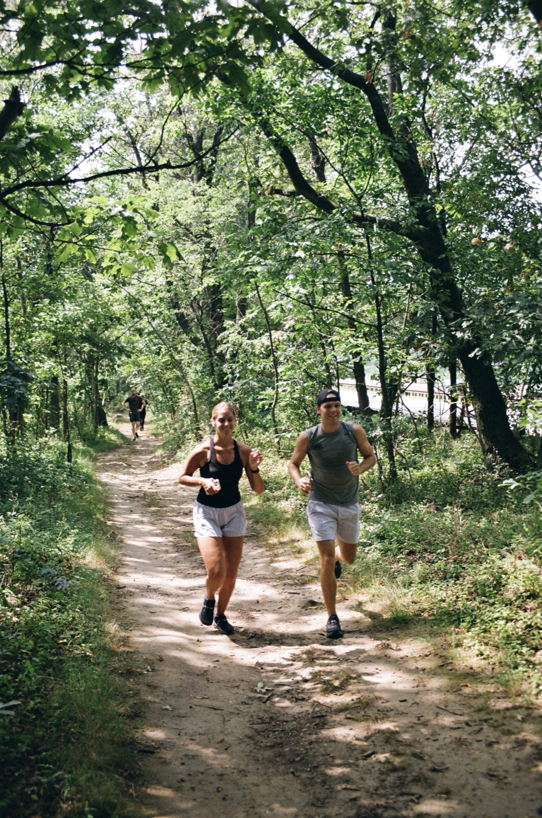 On Off the Beaten Path Cloudsurfer and Cloudvista trail run activation with Ralle in Palisades Interstate Park
